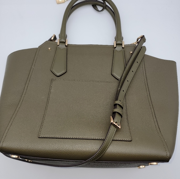Michael Kors Selma Sachel Army Green - Picture 2 of 3
